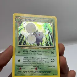2000 Pokemon Card Neo Genesis Jumpluff 7/111 Holo Rare MP - Image 3