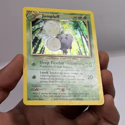 2000 Pokemon Card Neo Genesis Jumpluff 7/111 Holo Rare MP - Image 4