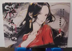 Boa Hancock One Piece CCG Anime Manga SIP Card Waifu OP-SIP-04 - Image 1