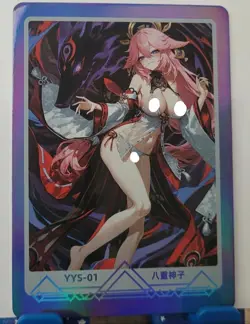 Yae Miku Genshin YYS Card Goddess Story No Doubt To Getting Wet Waifu Anime - Image 1