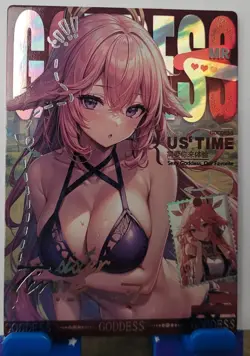 Yae Miko Genshin MR Card Private Girl Goddess Story Waifu Anime MR-05 - Image 2