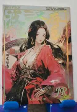 BOA HANCOCK One Piece JR Card CCG Anime Manga KXS-JR-010 Eternal Journey - Image 2