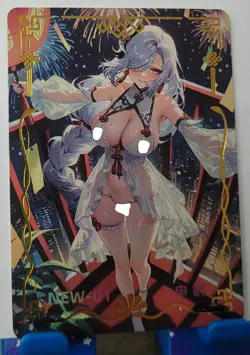 Shenhe Genshin NEW Card Goddess Story No Doubt To Getting Wet Waifu Anime - Image 1