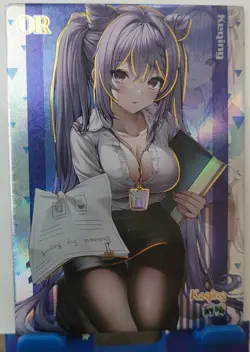 Keqing Genshin OR Card Goddess Story Absolutely Stunning Girl OR-005 Waifu - Image 2