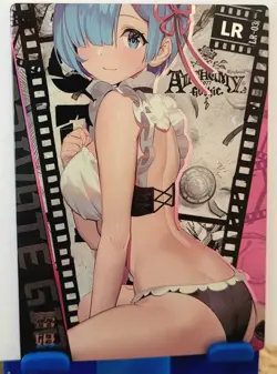 Rem Re:Zero LR Card Goddess Story Private Girl Waifu LR-03 - Image 2