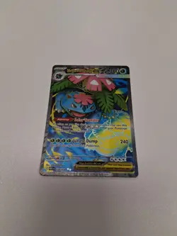Pokemon Mega Venusaur EX 155/132 Full Art Mega Evolution Card TCG - Image 3