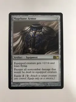 Magebane Armor MTG Magic the Gathering Card NM Near Mint M10 - Image 1