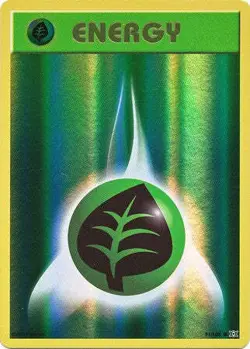 Grass Energy 91/108 Common REVERSE HOLO Pokemon XY Evolutions Single Card - Image 1