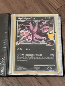 Pokemon 25th Anniversary Jumbo Binder | 8 Jumbo Cards Included | Mimikyu & More - Image 2