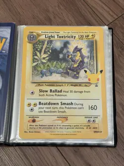 Pokemon 25th Anniversary Jumbo Binder | 8 Jumbo Cards Included | Mimikyu & More - Image 4