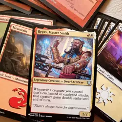 Custom COMMANDER DECK 100 English MTG Cards. ***Tribal DWARVEN DWARF DWARVES*** - Image 1