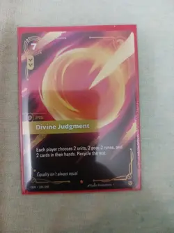Riftbound Divine Judgement Card Origins OGN 244/298 League Of Legends English - Image 1