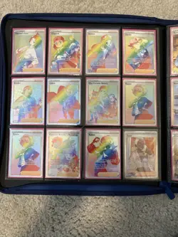 450+ Pokemon Cards Binder Full Art, Rainbow Rare, GX, EX, Amazing Rare, Shiny V - Image 2