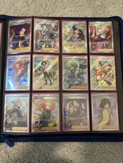 450+ Pokemon Cards Binder Full Art, Rainbow Rare, GX, EX, Amazing Rare, Shiny V - Image 3