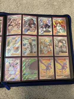 450+ Pokemon Cards Binder Full Art, Rainbow Rare, GX, EX, Amazing Rare, Shiny V - Image 5