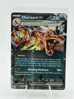 Pokemon Card - Charizard ex Paldean Fates 054/091 Ultra Rare - Image 1