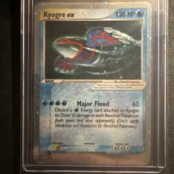 Kyogre EX Nintendo Black Star Promo Card 001 HOLO Pokemon TCG - Excellent VLP - Image 3