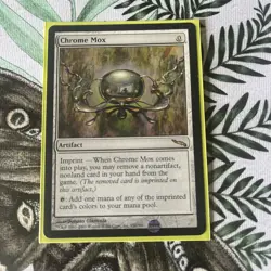 MTG Chrome Mox Mirrodin 152/306 Regular Rare Very Nice Card - Image 1