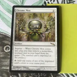 MTG Chrome Mox Mirrodin 152/306 Regular Rare Very Nice Card - Image 2
