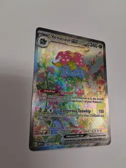 Venusaur ex 198/165 Sv: Scarlet & Violet 151 Holo Pokemon Card TCG - Image 2