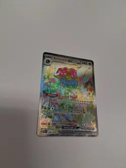 Venusaur ex 198/165 Sv: Scarlet & Violet 151 Holo Pokemon Card TCG - Image 3