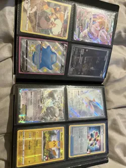 Pokemon Card Collection Bundle - From Pack straight into a sleeve and folder - Image 1