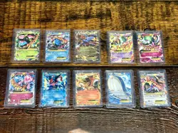RARE POKEMON CARDS set of 10- 2012-2014 EXs - Image 1