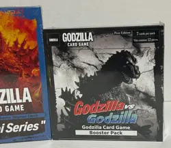 Godzilla Card Game Lot of 2 Booster Boxes Set 1 & 2 + Heisei Series Starter Deck - Image 4