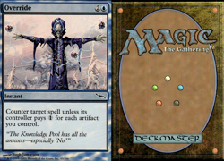 Magic the Gathering -MTG- Override Foil LP - Image 1