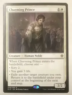CHARMING PRINCE 008 Throne of Eldraine MTG Magic NM - Image 1