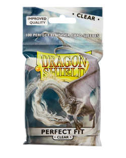 [Lot of 5] Dragon Shield Perfect Fit Inner Sleeves Clear 100ct - Image 2