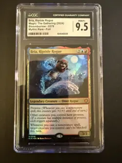 Magic The gathering - Bria, Riptide Rogue Bloomburrow CGC 9.5 - Image 1