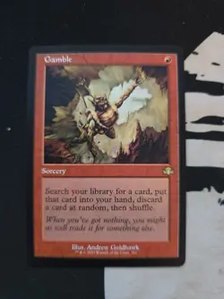 Gamble (Retro Frame) Dominaria Remastered Regular - Image 1
