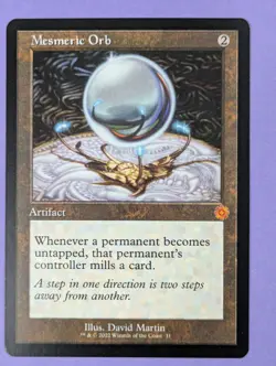 MTG Magic: The Brothers' War Retro Artifacts: Mesmeric Orb #31 Mythic - NM - Image 1