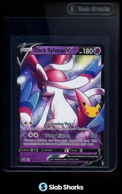 2019 POKEMON USWORD & SHIELD BLACK STAR PROMOS #SWSH134 DARK SYLVEON V - Image 1
