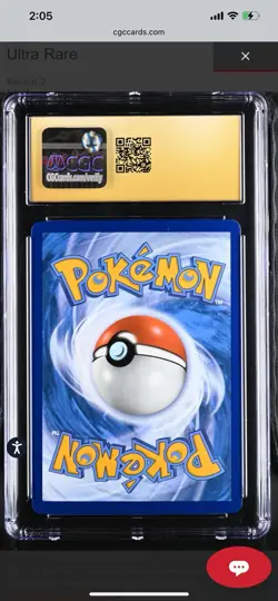 2021 Pokemon Sword & Shield Evolving Skies #189 UMBREON V CGC PRISTINE 10 - Image 3