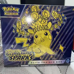 Pokemon Scarlet Violet Surging Sparks ETB Elite Trainer Box Sealed - Image 1