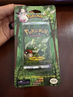 Wizards of the Coast First Edition Pokemon Jungle Booster Pack - Image 4
