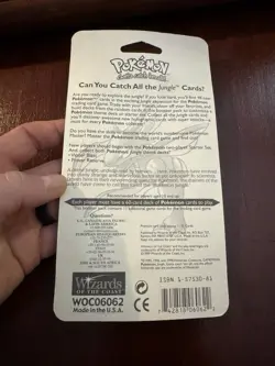 Wizards of the Coast First Edition Pokemon Jungle Booster Pack - Image 5
