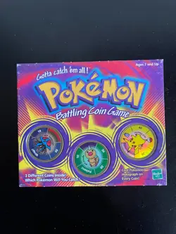 1999 Vintage Pokemon Battling Coin Game 8 Coins, Moltres - Image 3