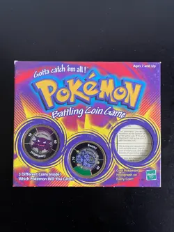 1999 Vintage Pokemon Battling Coin Game 8 Coins, Moltres - Image 4