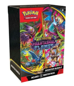 Pokemon Mega Evolution Phantasmal Flames Booster Bundle Factory Sealed - Image 1