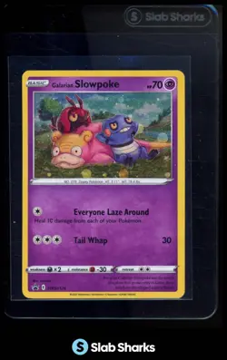 2019 POKEMON USWORD & SHIELD BLACK STAR PROMOS #SWSH126 GALARIAN SLOWPOKE HOLO - Image 1