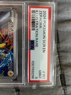 2024 Pokemon SCR en - Zeraora - #151 Illustration Rare PSA 10 - Image 5