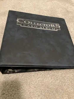 ULTRA PRO 3 INCH BLUE COLLECTORS ALBUM RING BINDER CARD STORAGE sports trading - Image 1