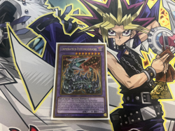 CHIMERATECH FORTRESS DRAGON GOLD RARE GERMAN PGL3-EN057 DE057 NEAR MINT YUGIOH - Image 1