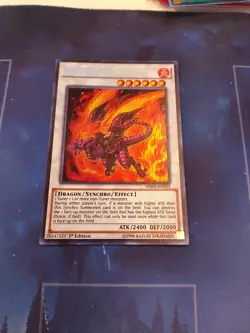Yugioh - Red Wyvern HSRD-EN022 1st Edition Secret Rare NM - Image 1