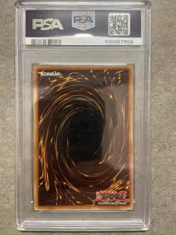 2003 Yu-Gi-Oh! SDJ Red-Eyes B. Dragon #001 EX-Mint PSA 6 - Image 2