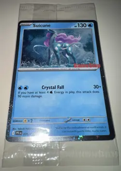 Suicune GameStop Stamped Promo Card 026/094 (New & Factory Sealed) - Image 1