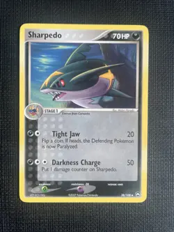 Sharpedo - 38/108 EX Power Keepers NM/LP - Pokemon Card - Image 1